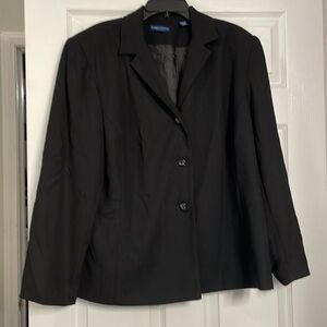 Karen Scott black blazer size 22 women’s perfect condition great for every day